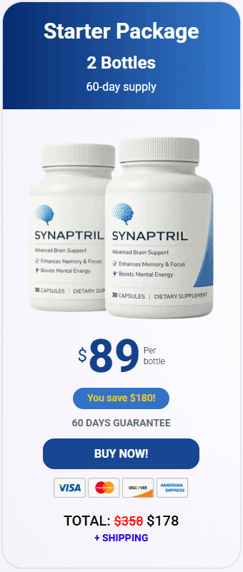 Buy Synaptril 1 Bottle